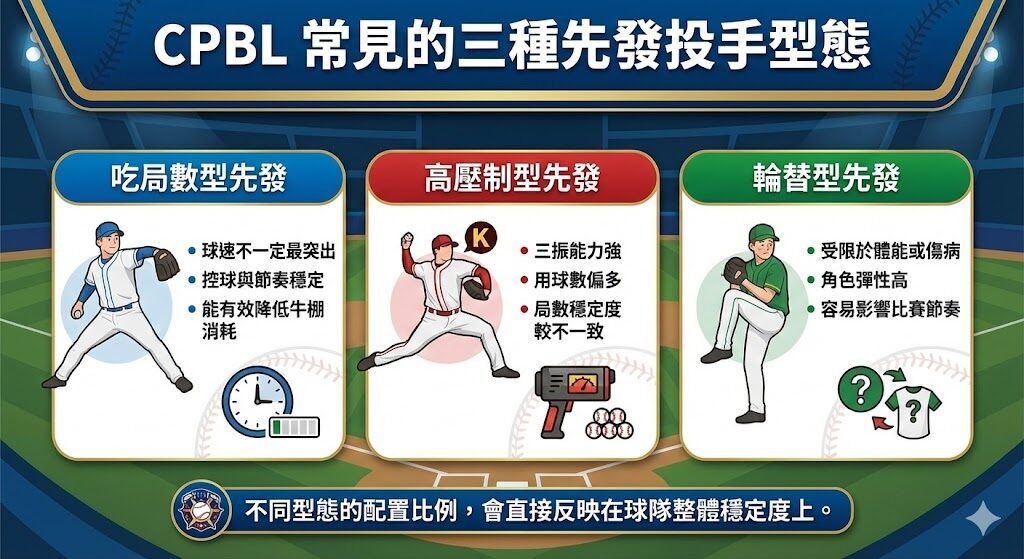 CPBL 投手輪值與牛棚深度解析|先發穩定度如何左右整季走勢(SUPER娛樂城觀點) 3 image 4 4